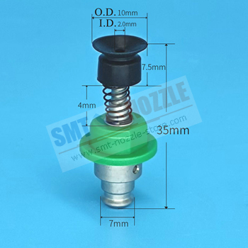 Customized Vacuum Suction Cup Nozzle (&oslash;10.0mm) for Juki Pick-and-place Machine
