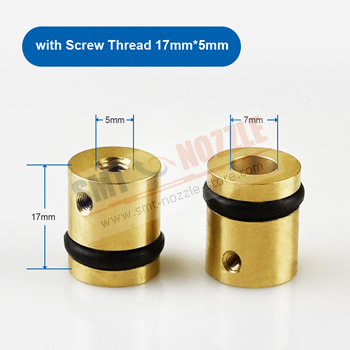 17mm*5mm Juki Nozzle Connector with Screw Thread
