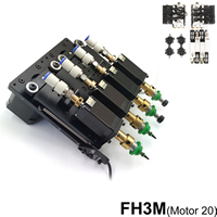 Juki Nozzle Four Head Pick and Place Head Module FH3M - R-axis Motor 20mm, Z-axis Motor 42mm