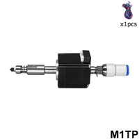 DIY Pick and Place Head Set M1TP - Strong Manipulator Vacuum Silicone Nozzle with Male Thread Suction Cup(Threaded joint, Detachable)(Diameter of Pads: ø1.0mm, ø1.5mm, ø2.0mm, ø3.0mm, ø4.0mm, ø5.0mm, ø6.0mm, ø8.0mm, ø10.0mm, ø13.0mm, ø16.0mm, ø20.0mm, ø25.0mm, ø30.0mm, ø35.0mm) + Hollow Shaft Stepper Motor Nema 11(28x28x34mm) + 6mm/4mm KSH Trachea Rotary Joint M5