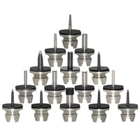 A Set of Panasonic CM602 Pick-and-place Nozzle 110S, 115AS, 120S, 130S, 140S, 161S, 162S, 163S, 205S, 206AS, 225CS, 226CS, 230CS, 235CS, 240CS, 256CS(203ZS)