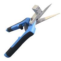 Specialised Scissors used to Trim SMT Carrier Tapes (blue)