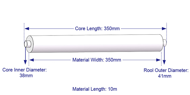 Panasonic Stencil Wiping Roll Specification