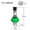 Juki Vacuum Suction Cup Nozzles with Oval Vacuum Pads (4x8mm)