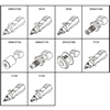 Yamaha Nozzle 500A, 501A, 502A, 503A, 504A, 506A, 507A, 510A, 511A, 512A, 513A, 514A, 515A, 517A, 518A for High-density Modular Mounter YSM40R/YSM40