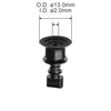 Customized Vacuum Suction Cup Nozzle (&oslash;13.0mm) for Yamaha Pick-and-place Machine